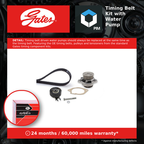Timing belt water - timing, pump