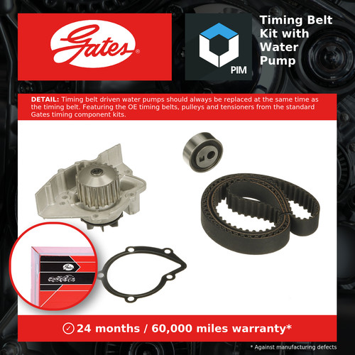 Timing belt water pump - timing,
