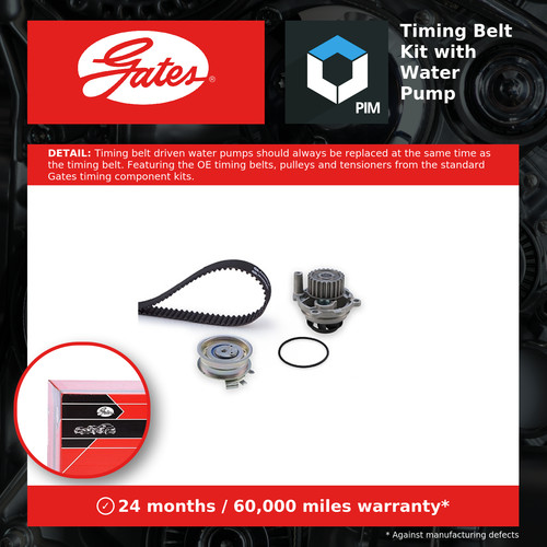 Timing belt water pump - water, kit