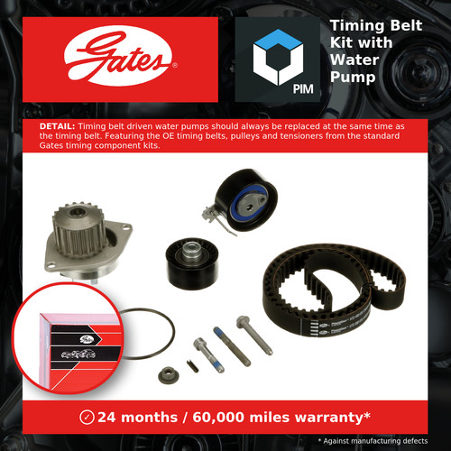 Timing belt water pump kit - &,