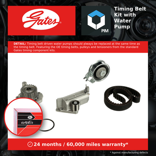 Timing belt water pump - &,