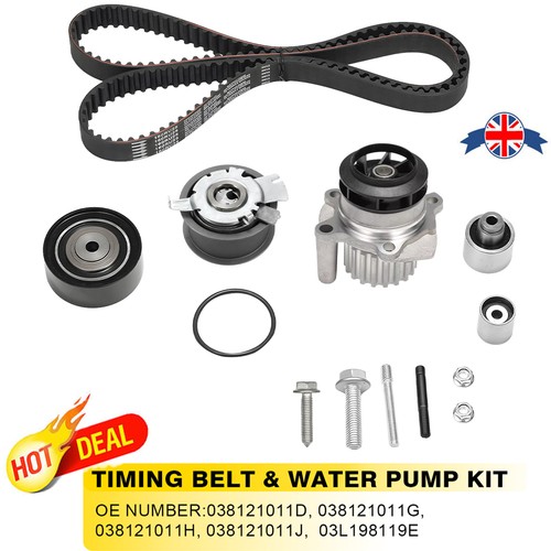 New timing belt - &, water