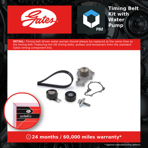 Timing belt water pump kit - &,
