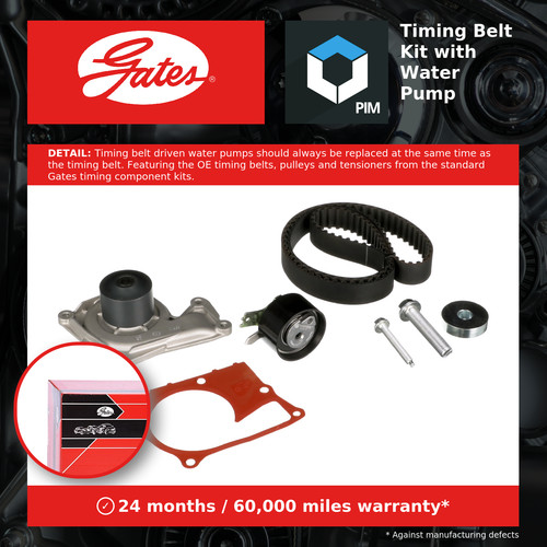 Timing belt water pump - &, kit