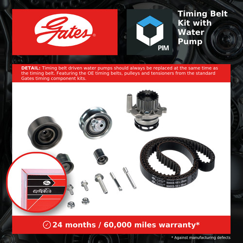 Timing belt water pump - &,