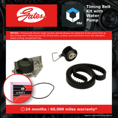 Timing belt water - belt, pump