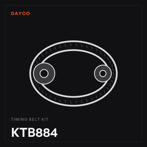 Dayco ktb884 timing belt kit - ktb884,