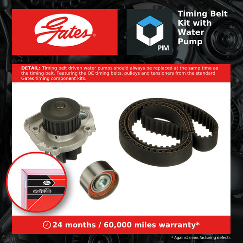 Timing belt water pump - timing,