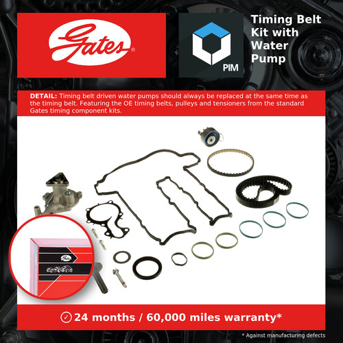Timing belt water - pump, kit
