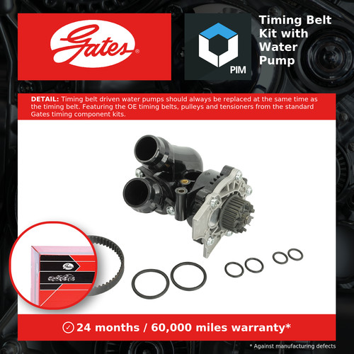 Timing belt water pump - timing, &