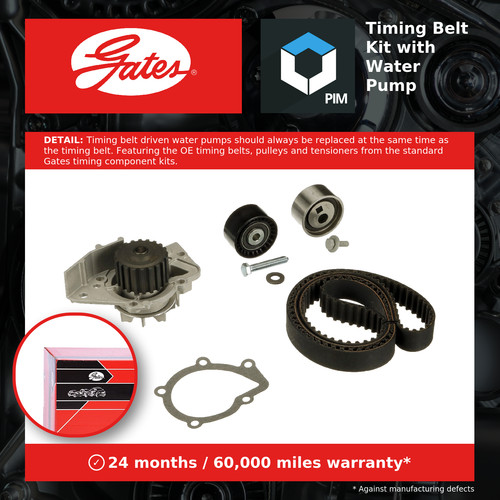 Timing belt water pump kit - timing,