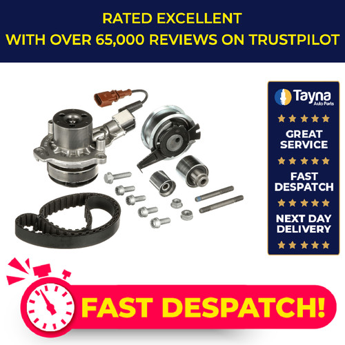 Timing belt water pump kit - pump,