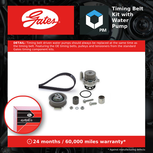 Timing belt water - timing, kit