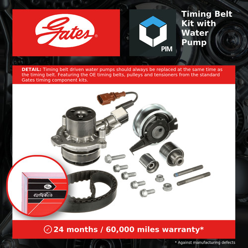Timing belt water pump - &,