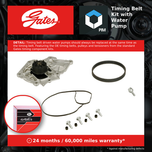 Timing belt water - timing, pump